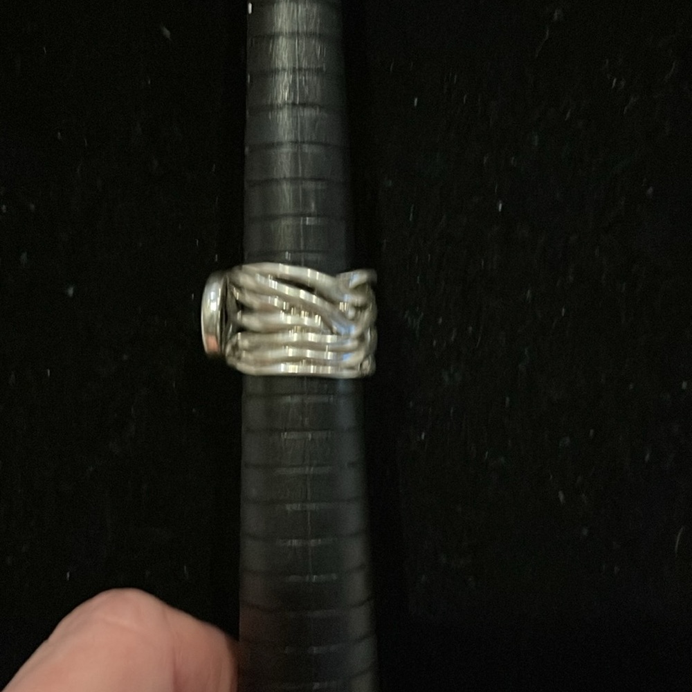 Silver Pearl Ring - Picture 2 of 4